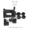 ZD RACING EX16 1/16 Drift Car Parts 6608 Wheel hex nuts servo mounts motor mount
