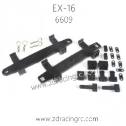 ZD RACING EX16 1/16 Drift Car Parts 6609 Battery Box