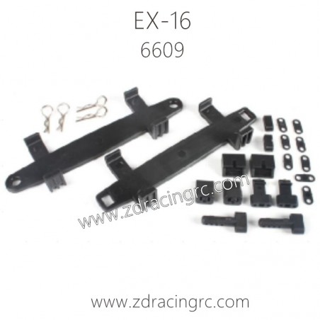 ZD RACING EX16 1/16 Drift Car Parts 6609 Battery Box