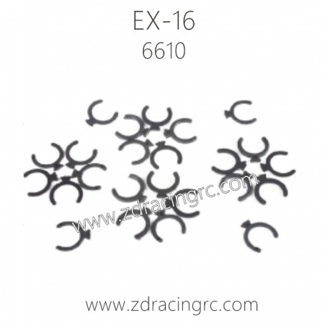 ZD RACING EX16 1/16 Drift Car Parts 6610 C-ring gasket