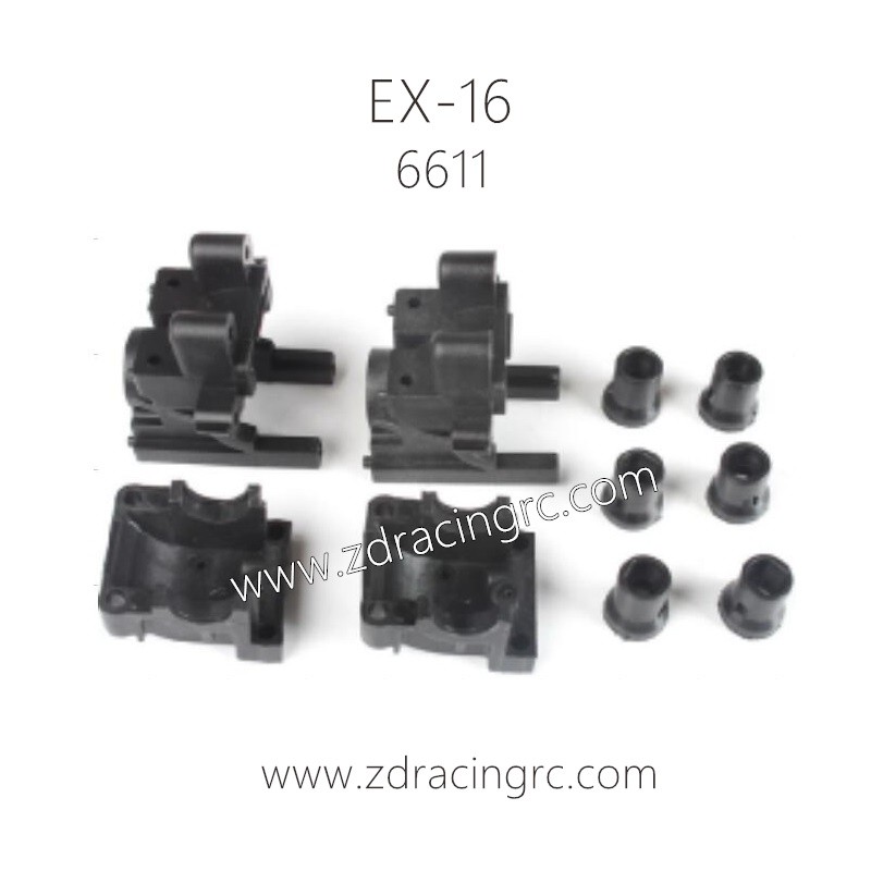 ZD RACING EX16 1/16 Drift Car Parts 6611 Gear Box