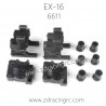 ZD RACING EX16 1/16 Drift Car Parts 6611 Gear Box