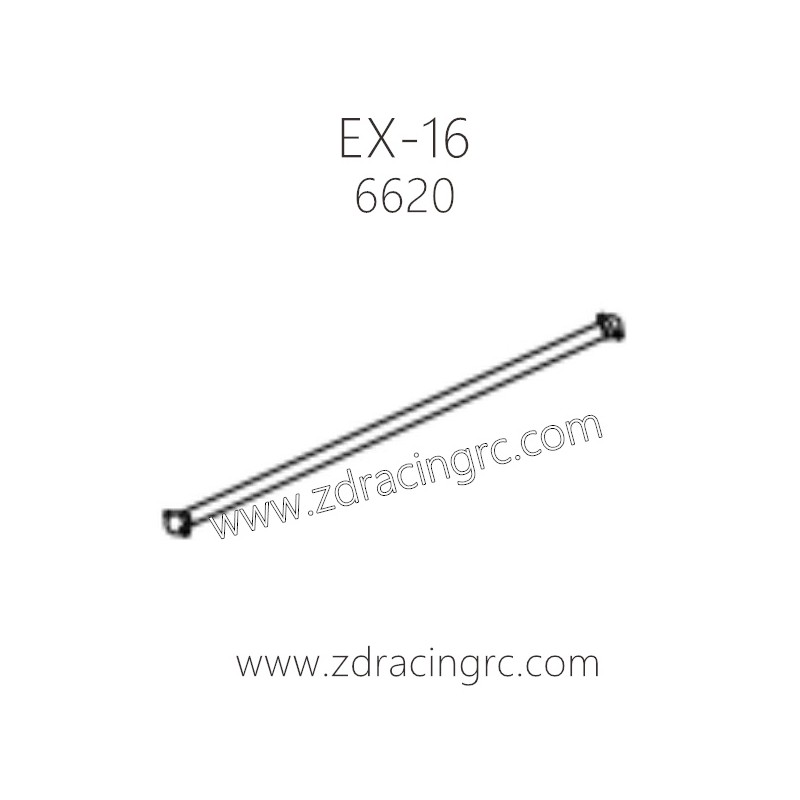 ZD RACING EX16 1/16 Drift Car Parts 6620 Vertical Drive Shafts