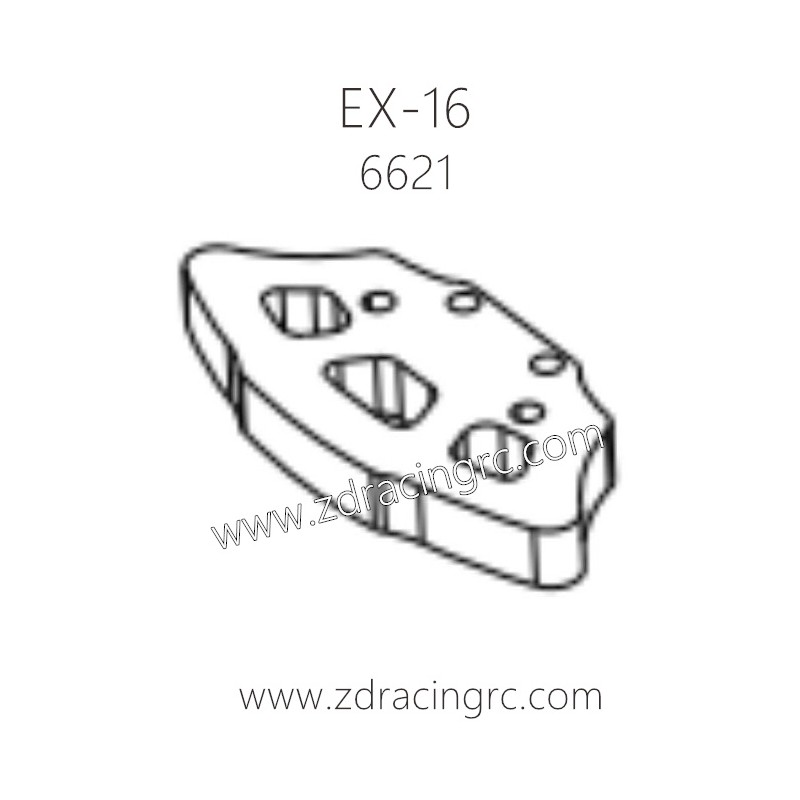 ZD RACING EX16 1/16 Drift Car Parts 6621 Foam Bumper
