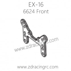 ZD RACING EX16 1/16 Drift Car Parts 6624 Front Shock Aluminum alloy CNC