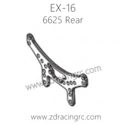 ZD RACING EX16 1/16 Drift Car Parts 6625 Rear Shock Plate Aluminum alloy CNC
