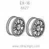 ZD RACING EX16 1/16 Drift Car Parts 6627 2pcs Tire Rim (coppery) Set