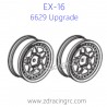 ZD RACING EX16 1/16 Drift Car Parts 6629 Aluminium Tire Rim Set