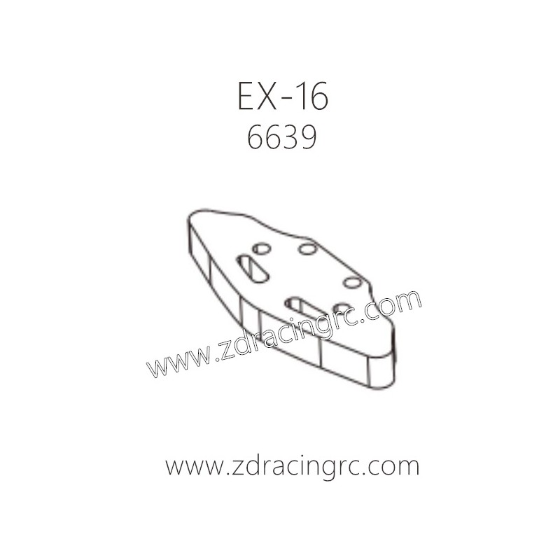 ZD RACING EX16 1/16 Drift Car Parts 6639 Foam Bumper