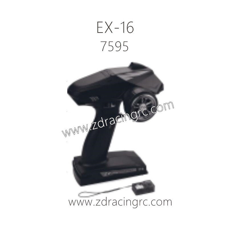ZD RACING EX16 1/16 Drift Car Parts 7595 2.4GHz 4-CH Radio set Receiver