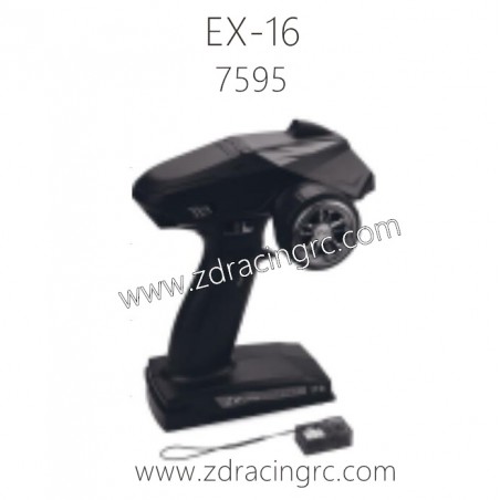 ZD RACING EX16 1/16 Drift Car Parts 7595 2.4GHz 4-CH Radio set Receiver