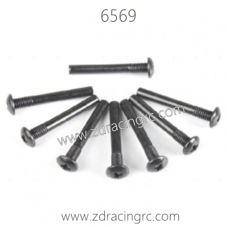ZD RACING EX16 1/16 Drift Car Parts 6569 Front Rear Lower Suspension Pins