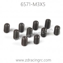 6571 M3X5 Set Screw Set for ZD RACING 1/16 RC Car