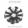 6579 M2.6X8 Pan Self-tapping Screw Set for ZD RACING 1/16 RC Car