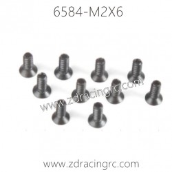 6584 M2X6 Screw Set for ZD RACING 1/16 RC Car