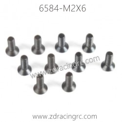 6585 M2.6X8 Screw Set for ZD RACING 1/16 RC Car
