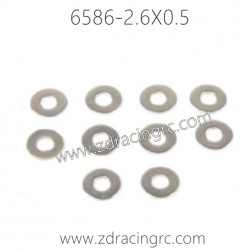 6586 2.6X0.5 Screw Set for ZD RACING 1/16 RC Car