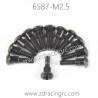 6587 M2.5 Pan head cross screw Steps 4.0 for ZD RACING 1/16 RC Car