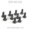 6591 M2.5x6 Screws for ZD RACING 1/16 RC Car