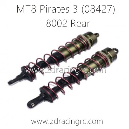 ZD RACING MT8 Pirates 3 Parts 8002 Rear Shock Absorbers