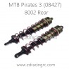 ZD RACING MT8 Pirates 3 Parts 8002 Rear Shock Absorbers