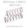 ZD RACING MT8 Pirates 3 Parts 8003 Front Shock Spring