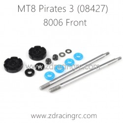 ZD RACING MT8 Pirates 3 Parts 8006 Front Shaft for Shock