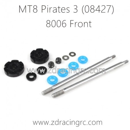 ZD RACING MT8 Pirates 3 Parts 8006 Front Shaft for Shock