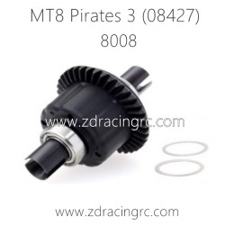 ZD RACING MT8 Pirates 3 Parts 8008 Differential Gear CNC