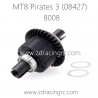 ZD RACING MT8 Pirates 3 Parts 8008 Differential Gear CNC