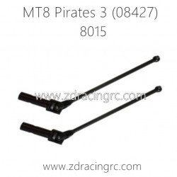 ZD RACING MT8 Pirates 3 Parts 8015 Horizontal Universal Drive Shaft