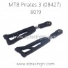 ZD RACING MT8 Pirates 3 1/8 Parts 8019 Front upper suspension Arms