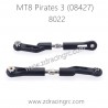 ZD RACING MT8 Pirates 3 1/8 Parts 8022 Rear Upper Tie Rods