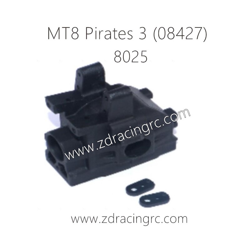 ZD RACING MT8 Pirates 3 1/8 Parts 8025 Gear case