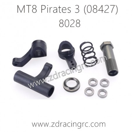 ZD RACING MT8 Pirates 3 1/8 Parts 8028 Steering Set