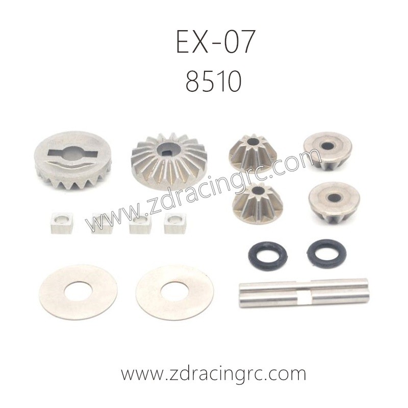 ZD RACING EX07 RC Car Parts 8510 Differential Bevel Gear