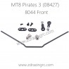 ZD RACING MT8 Pirates 3 08427 1/8 Parts 8044 Front Anti-Roll Bars