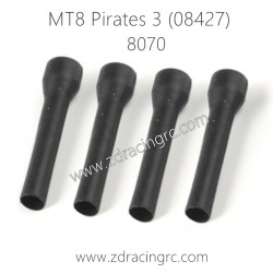 ZD RACING MT8 Pirates 3 08427 Parts 8070 Dust Covers for Shock Shaft