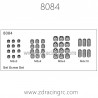 8084 Set Screw for ZD RACING MT8 Pirates 3