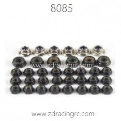 8085 Lock Nut Set Parts for ZD RACING MT8 Pirates 3