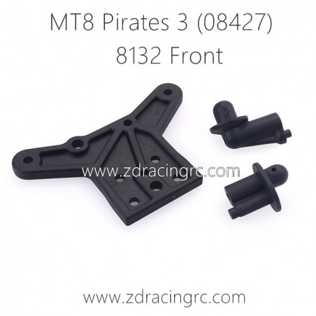 8132 Front Top Plate for Truck Parts for ZD RACING MT8 Pirates 3