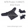 8132 Front Top Plate for Truck Parts for ZD RACING MT8 Pirates 3