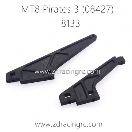 8133 Front & rear brace Parts for ZD RACING MT8 Pirates 3
