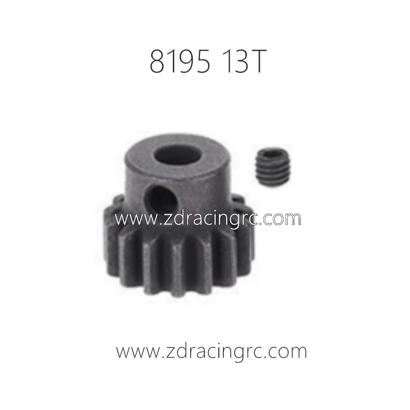 8195 13T Motor Gears 13T Parts for ZD RACING MT8 Pirates 3