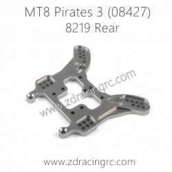8219 Rear Shock Tower Plate CNC Parts for ZD RACING MT8 Pirates 3
