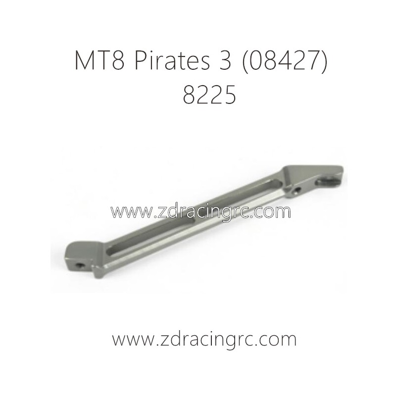 8225 Front support brace Aluminum alloy CNC Parts for ZD RACING MT8 Pirates 3