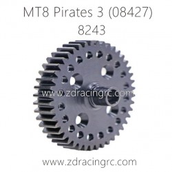 ZD RACING MT8 Pirates 3 Parts 8243 46T Decelerating Spur Gear CNC