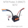 ZD RACING MT8 Pirates 3 Parts 8272 120A Brushless ESC