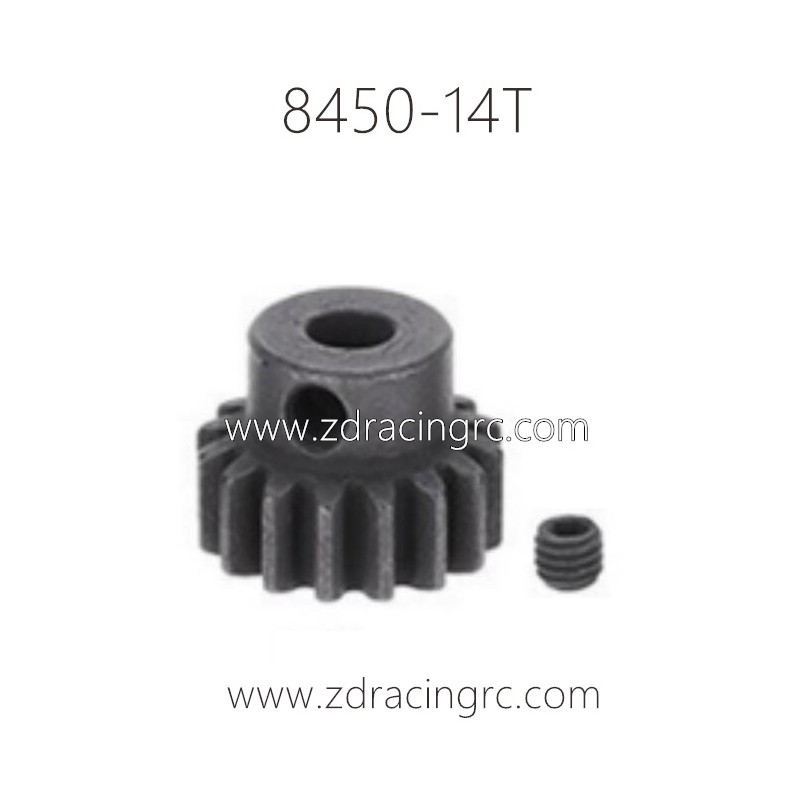 ZD RACING MT8 Pirates 3 Parts 8450 14T Motor Gears