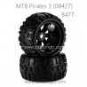 ZD RACING MT8 Pirates 3 Parts 8477 Pre-Glued Tire